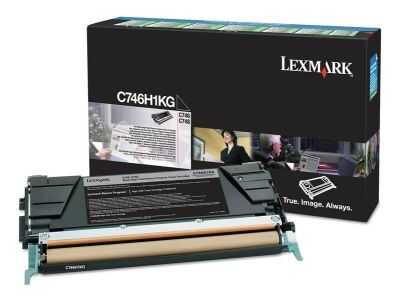 Lexmark C746-C746H1KG Siyah Orijinal Toner