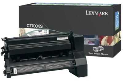 Lexmark C770-C7700KS Siyah Orijinal Toner