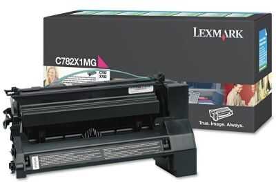 Lexmark C782-C782X1MG Kırmızı Orijinal Toner Extra Yüksek Kapasiteli