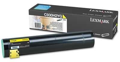 Lexmark C935-C930H2YG Sarı Orijinal Toner