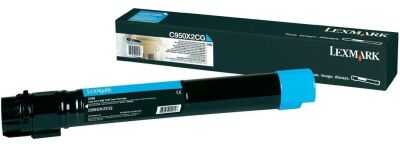 Lexmark C950-C950X2CG Mavi Orijinal Toner