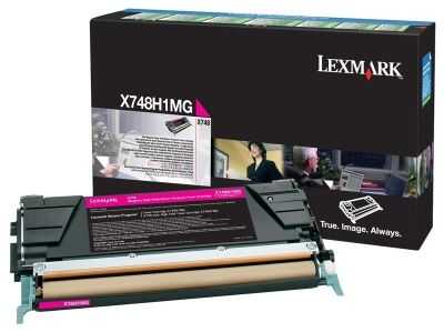 Lexmark X748-X748H1MG Kırmızı Orijinal Toner Yüksek Kapasiteli