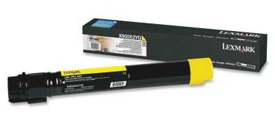 Lexmark X950-X950X2YG Sarı Orijinal Toner