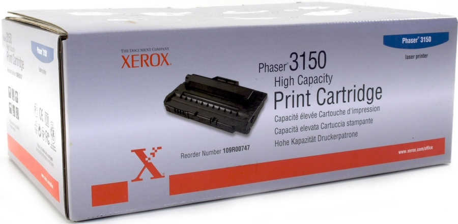 Xerox Phaser 3150-109R00747 Orijinal Toner Yüksek Kapasiteli