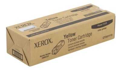 Xerox Phaser 6125-106R01337 Sarı Orijinal Toner