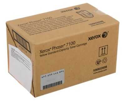 Xerox Phaser 7100-106R02608 Sarı Orijinal Toner