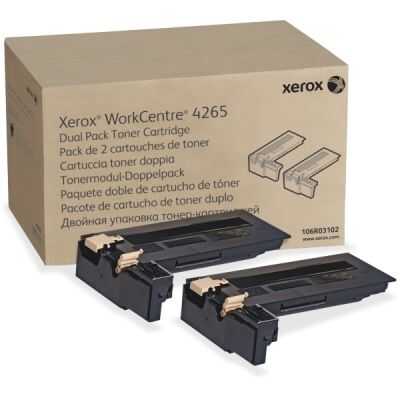 Xerox WorkCentre 4265-106R03103 Orijinal Toner Yüksek Kapasiteli 2li Kutu