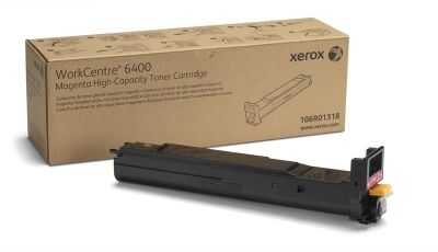 Xerox WorkCentre 6400-106R01318 Kırmızı Orijinal Toner Yüksek Kapasiteli