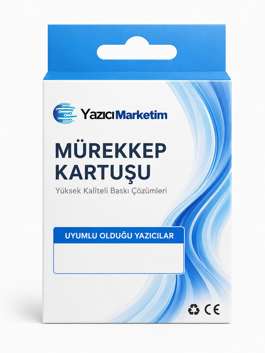 HP 655XL-CZ110AE Mavi Sıfır Muadil Kartuş