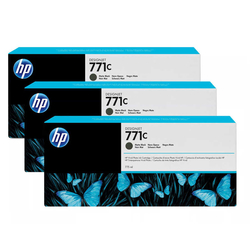 HP 771c B6Y31A Mat Siyah Orijinal Kartuş 3'lü Paket