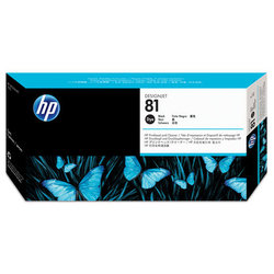 HP 81 C4950A Orijinal Siyah Baskı Kafası ve Kafa Temizleyici