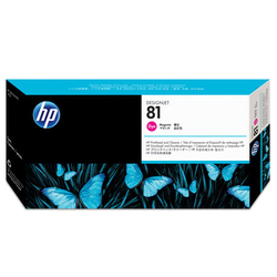 HP 81 C4952A Orijinal Kırmızı Baskı Kafası ve Kafa Temizleyici
