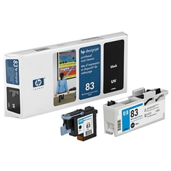 HP 83 C4960A Orijinal Siyah Baskı Kafası ve Kafa Temizleyici