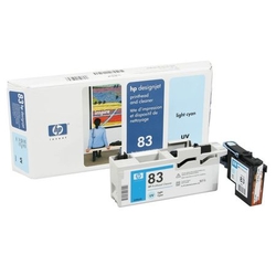 HP 83 C4964A Orijinal Açık Mavi Baskı Kafası ve Kafa Temizleyici