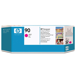 HP 90 C5056A Orijinal Kırmızı Baskı Kafası ve Kafa Temizleyici