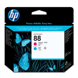 HP 88 C9382A Orijinal Mavi ve Kırmızı Baskı Kafası