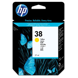HP 38 C9417A Sarı Orijinal Kartuş