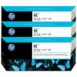 HP 91 C9481A Foto Siyah Orijinal Kartuş 3'lü Paket
