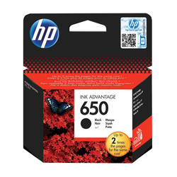 HP 650 CZ101AE Siyah Orijinal Kartuş