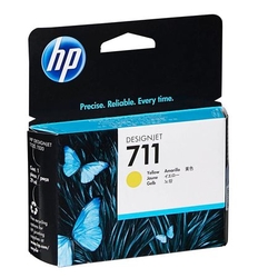 HP 711 CZ132A Sarı Orijinal Kartuş