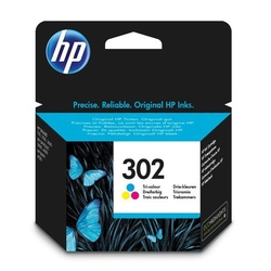 HP 302 F6U65AE Renkli Orijinal Kartuş