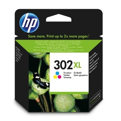 HP 302XL F6U67AE Renkli Orijinal Kartuş Yüksek Kapasiteli