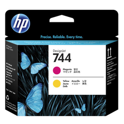 HP 744 F9J87A Kırmızı-Sarı Orijinal Baskı Kafası