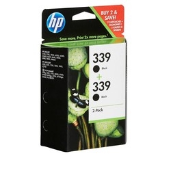 HP 339 C9504EE Siyah Orijinal Kartuş 2'li Paket