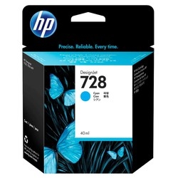 HP 728 F9J63A Mavi Orijinal Kartuş