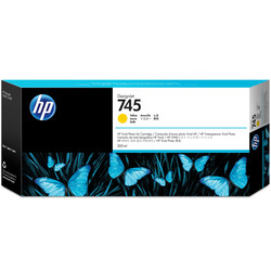 HP 745 F9K02A Sarı Orijinal Kartuş Yüksek Kapasiteli