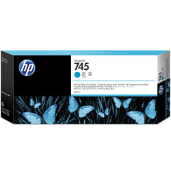 HP 745 F9K03A Mavi Orijinal Kartuş Yüksek Kapasiteli