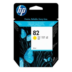 HP 82 CH568A Sarı Orijinal Kartuş