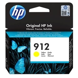 HP 912 3YL79AE Sarı Orijinal Kartuş